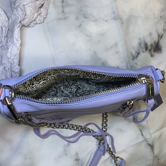 🎒 NWT Lilac Mini 5 Zip Rebecca Minkoff - Picture 3 of 16